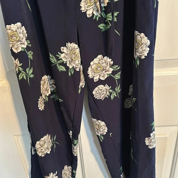 Altar'd State Navy Floral Jumpsuit - Picture 2 of 4